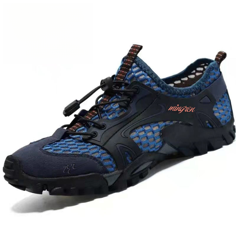 Sandales d'été coréennes imperméables, chaussures de randonnée tendance, respirantes, légères et décontractées pour hommes_voghion.com